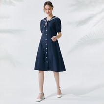 DEBB Linen Sailor Collar 원피스 DEAMA4021M
