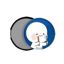 옴팡이 팡팡 베리 스마트톡 싱글플레이트 세트, 1세트, 응원팡