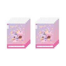 아이비스 여아용 국어 노트 10칸 초등 1-2 11580, 코알라, 10개