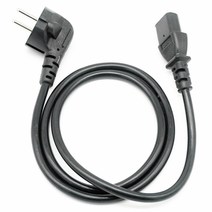 애니포트플러스 파워케이블 10A x 0.75SQ, 3개, 0.5m