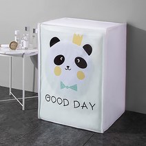 마켓에이 북유럽 세탁기 건조기 방수 더스트 커버 드럼 B, 팬더