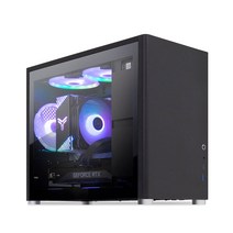 한성컴퓨터 데스크탑 블랙 TFG MX4A570i (라이젠5-5600X WIN미포함 RAM 16GB NVMe 500GB RTX3070Ti), 기본형
