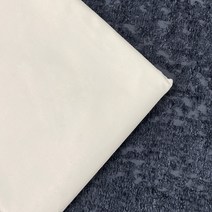 40수 면 스판 원단, 2크림
