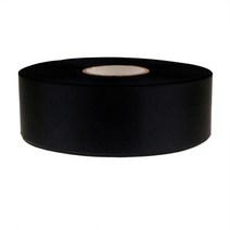 고밀도주자공단 리본끈 15mm, 40 검정색, 45m