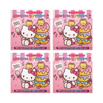 헬로키티 뜯어쓰는 색종이 양면 20색 x 40p + 단면 10색 x 30p 세트, 4세트