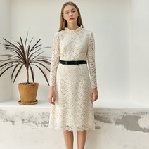 뎁 벨트 레이스 드레스 DDCMA4017M