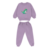 유키즈 아동용 싸커 디노 맨투맨 상하 바지 세트