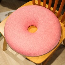 미라클매직 바른 자세를 위한 회음부 도넛 방석, 핑크, 1개