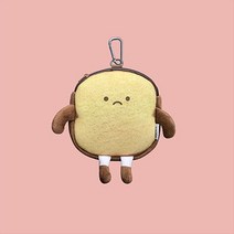 토스트 빵 뽀짝뽀짝한 인형 동전 지갑 05