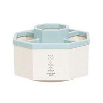 윈프라이스 8각 회전 연필꽂이, 블루, 1개