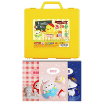 동아 노랑병아리 크레용 48색 + 몰랑이 두툼 종합장 3p, 혼합색상(크레용), 랜덤발송(종합장), 1세트