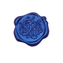 미화부장 완제품 실링 왁스 씰링 왁스 씰왁스 청첩장, 10개, 02 for you 블루