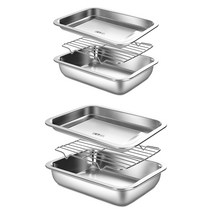 키친아트 베니 올스텐 사각트레이 2종 세트, 1호 + 2호