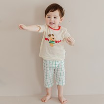 코디아이 아동용 버스터 칠부 내의 세트