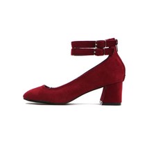 코나블루 여성용 엣지 투스트랩 메리제인 미들힐 5cm DT0116