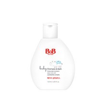 비앤비 베이비 샴푸 & 바스, 120ml, 1개