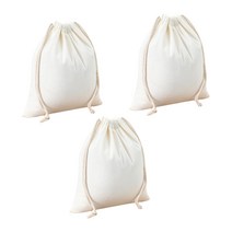 드방스 캔버스 데일리 복주머니 버킷백 3p