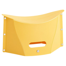 더들캣 야외용 접이식 스툴 의자 S, 옐로