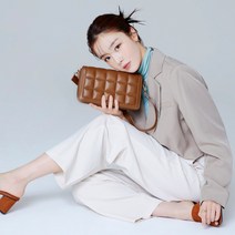 세인트스코트 레이니 퀼팅 숄더백