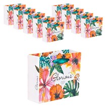 더리빙 답례품 고급 쇼핑백 10p, 숲속