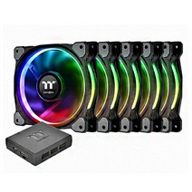 써멀테이크 Riing Plus 12 RGB TT 프리미엄 에디션 CPU쿨러 5p + Controller 세트