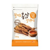 꿀먹은 홍삼 말랭이, 100g, 1개