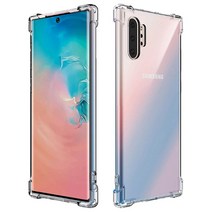 퀵핀 갤럭시노트10 / 노트10 플러스 범퍼 젤리 케이스 2p