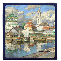 스타 터치 아트 포토 앨범 27 x 28 cm, 07 작은마을 + 블랙, 20매