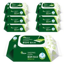 Cleanup 물걸레 청소포 대형 25매, 7개