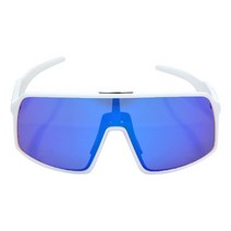 낯선옷장 프리즘 로드 싸이클 스포츠 고글 UNC-182, 흰색 프레임 + 블루(UNC-182-6)