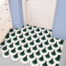 더플로우컴퍼니 방수 가죽 벌집 패턴 다양한 PVC 도어 발매트, 02