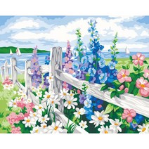 아이엠미니 DIY 명화그리기 세트 30 x 40 cm, 울타리