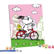 아이러브페인팅 피너츠 DIY PAINTING 40 x 50 cm, SUNNY DAY