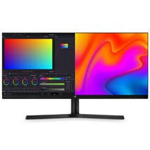 래안텍 86cm UWQHD 165Hz 멀티스탠드 모니터, PANTHEON QA3465P HDR(일반)