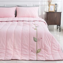 에르미아 레이시 60수 아사 순면 피그먼트 간절기 차렵이불