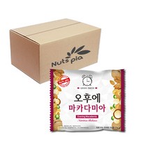 넛츠피아 오후에 마카다미아 하루견과, 20g, 60개