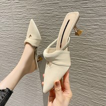 명양피프 여성용 패션 뮬 하이힐 YT_RA2441