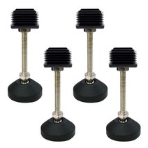 엠파이어 가구 다리 실러콘 높이조절 발받침 캡 40mm 4p + 실리콘 m880H 4p 세트, 혼합색상