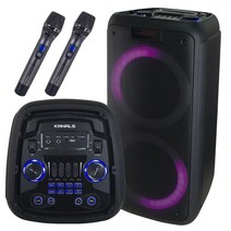 카날스 블루투스 PA 충전용 이동형 앰프 스피커 + 무선 마이크 핸드형 2p 세트, BSW-8900(스피커), HM-900(핸드형)