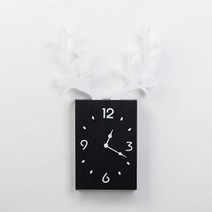 사슴뿔 벽시계, 블랙