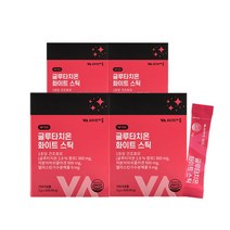 비타민마을 글루타치온 화이트스틱 저분자 피쉬 콜라겐 30p, 4개, 90g