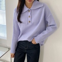 보리맘 와이드 카라 여성 니트티 빅사이즈 임부복 M169