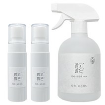 숲이온다 온다숲 맑고맑은 잎편백수 피톤치드 스프레이 40ml x 2p + 500ml, 580ml