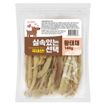 펫츠몬 강아지 실속있는 건조간식, 1개, 황태채