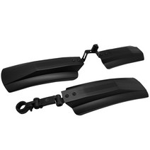 디빅 팻바이크 흙받이, 블랙, 1세트