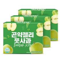 참앤들황토농원 데이앤 풋사과 곤약젤리 10p, 1300ml, 3개