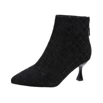 TCR 에디 12번 네트 큐빅 스틸레토힐 FW 6cm