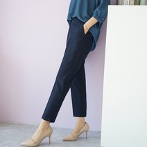 빅걸스토리 여성용 빅사이즈 루트 기본 정장 일자 고급 슬랙스 F70