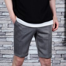 댄디 옆밴딩 5부 슬랙스