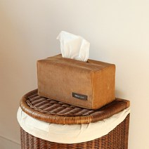 데코토닉 소프트 코듀로이 티슈커버, 카멜브라운